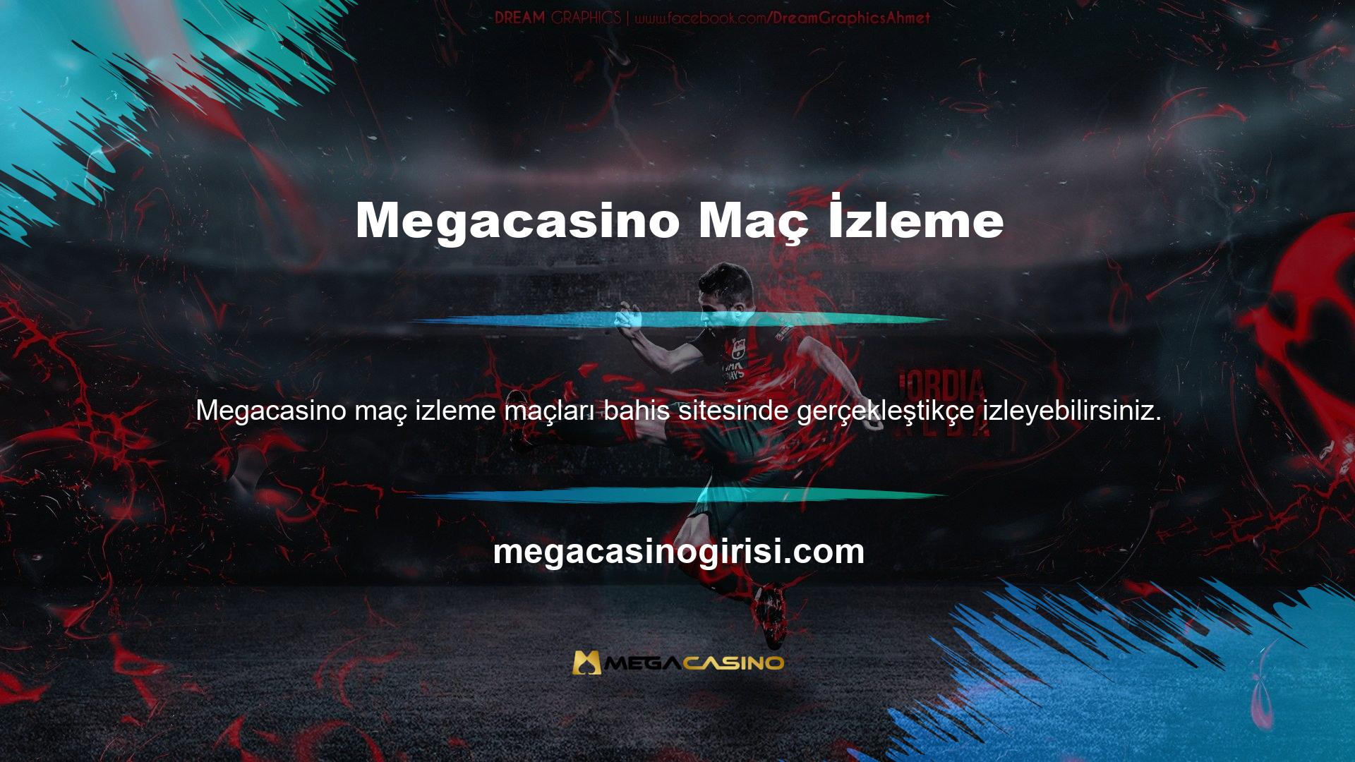 Sitenin maç yayınlarına tıklayarak ekranınızda canlı eşleşmeleri görebilirsiniz
